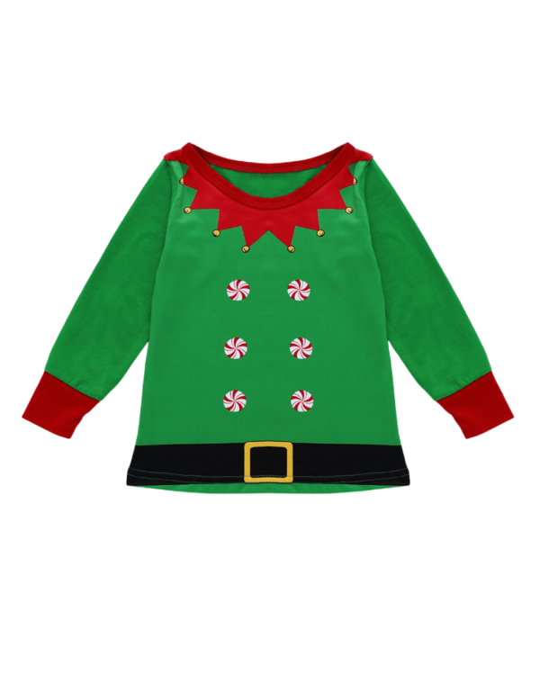 Christmas pyjamas Little Green Goblin striped