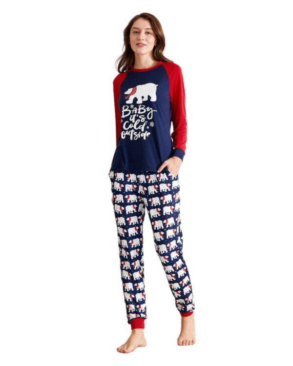 Polar Bear Christmas pyjamas well covered