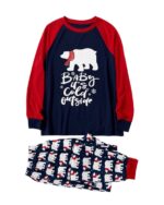 Polar Bear Christmas pyjamas well covered