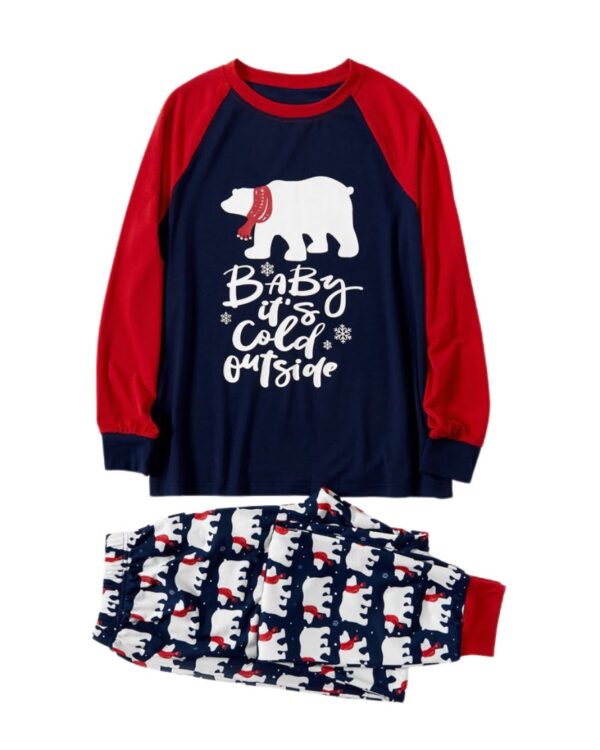 Polar Bear Christmas pyjamas well covered