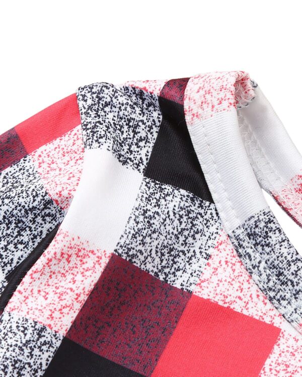 Pijama de Navidad Reno Sonriente con decoración de Estrellas