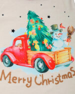 Pijama familiar de Navidad Viaje en coche