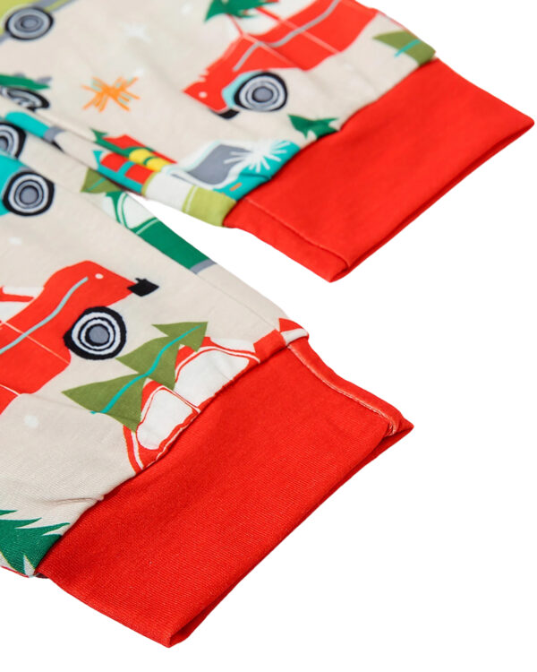 Pijama familiar de Navidad Viaje en coche