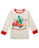 Pijama familiar de Navidad Viaje en coche
