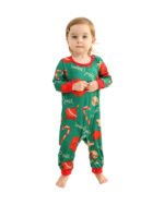 Family Christmas pajamas The tree full of gifts