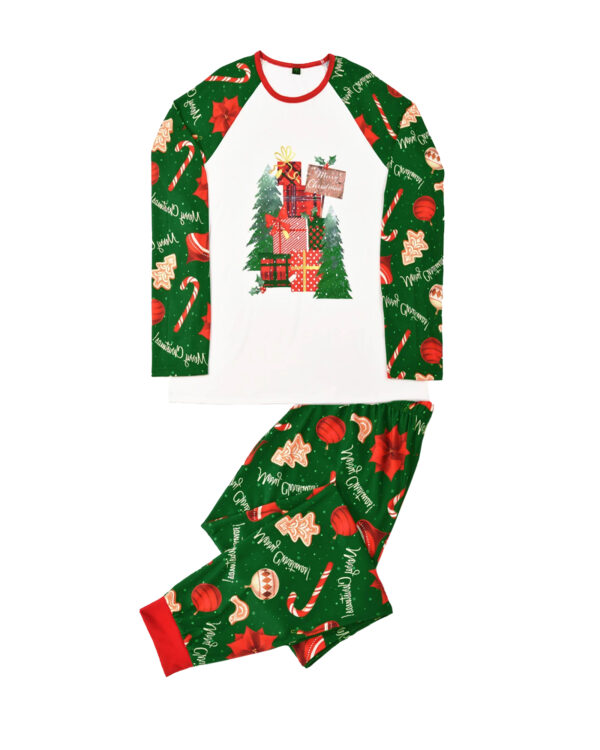 Family Christmas pajamas The tree full of gifts