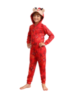 Mono con dibujo de reno Emoji y capucha con diseño de reno