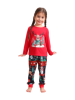 Renos abrigados esperando la Navidad Pijama a juego