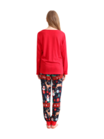 Renos abrigados esperando la Navidad Pijama a juego