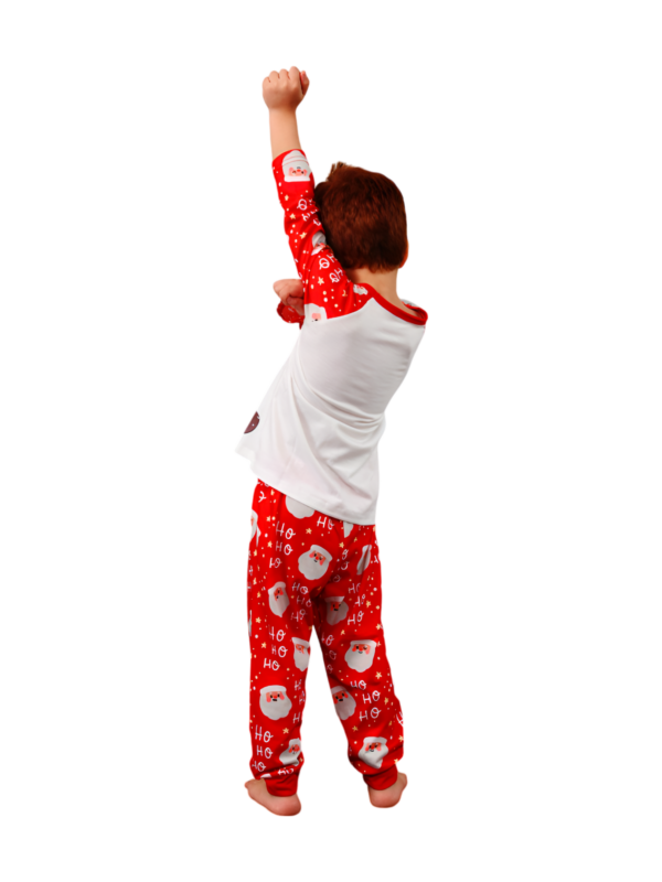 Weihnachtsfaultiere, die an den Girlanden hängen, passende Familienpyjamas