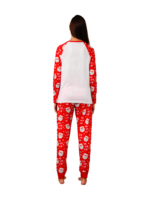 Weihnachtsfaultiere, die an den Girlanden hängen, passende Familienpyjamas