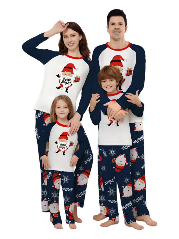 The very bearded Father Christmas, ‘Merry Christmas’ family pyjamas, couples