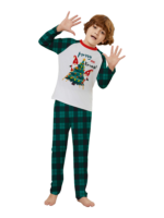 Albero di Natale decorato dagli elfi, con la scritta "Buon Natale".