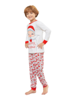 Family Christmas pajamas, Ghibli style, Father Christmas motif