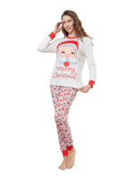 Family Christmas pajamas, Ghibli style, Father Christmas motif