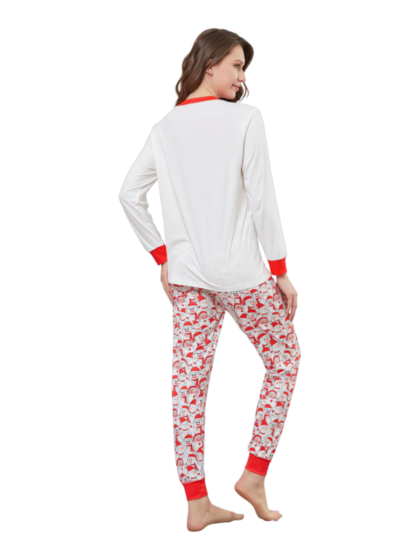 Family Christmas pajamas, Ghibli style, Father Christmas motif