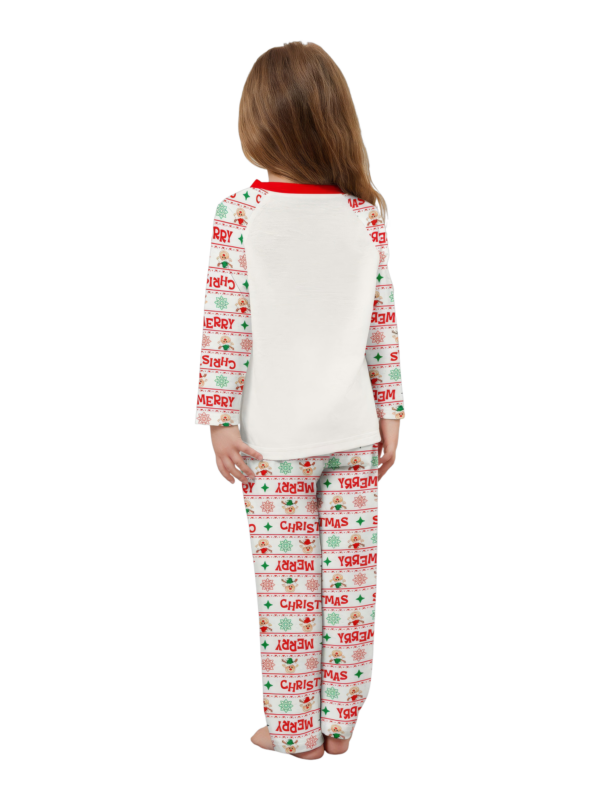 Family Christmas pajamas, Ghibli style, Reindeer motif