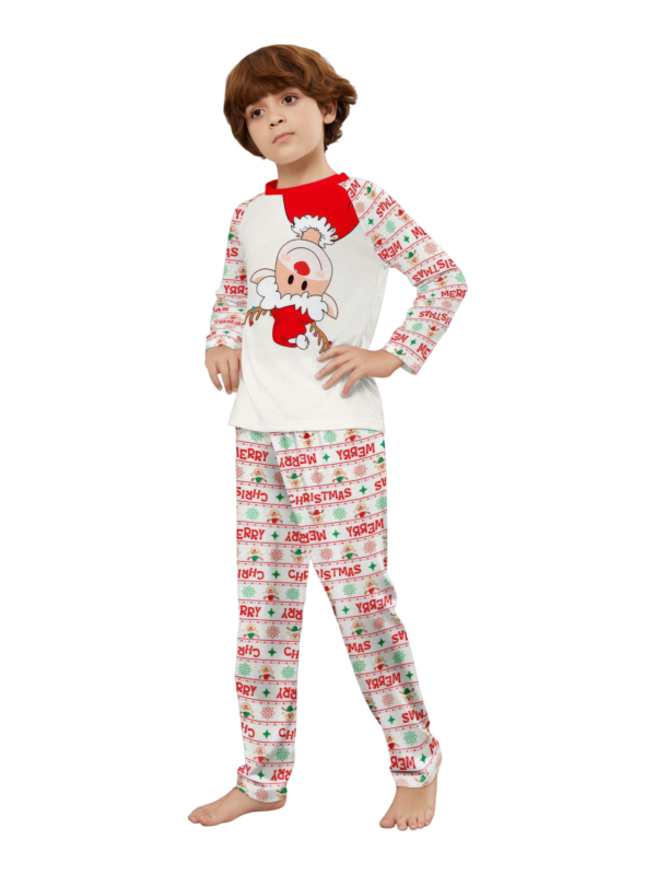 Family Christmas pajamas, Ghibli style, Reindeer motif