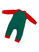 Pigiama della famiglia Elf a righe verdi e rosse