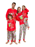 Pijama Grinch estampado y motivo Grinch, Feliz Navidad, familia, parejas