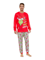 Pijama Grinch estampado y motivo Grinch, Feliz Navidad, familia, parejas