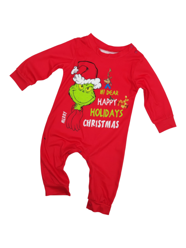 Pijama Grinch estampado y motivo Grinch, Feliz Navidad, familia, parejas