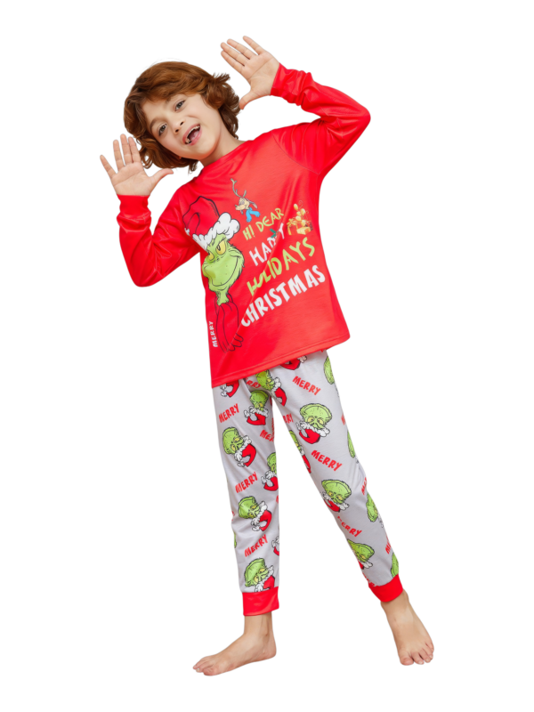 Pijama Grinch estampado y motivo Grinch, Feliz Navidad, familia, parejas