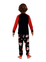 Motivo Babbo Natale stampato Merry Christmas